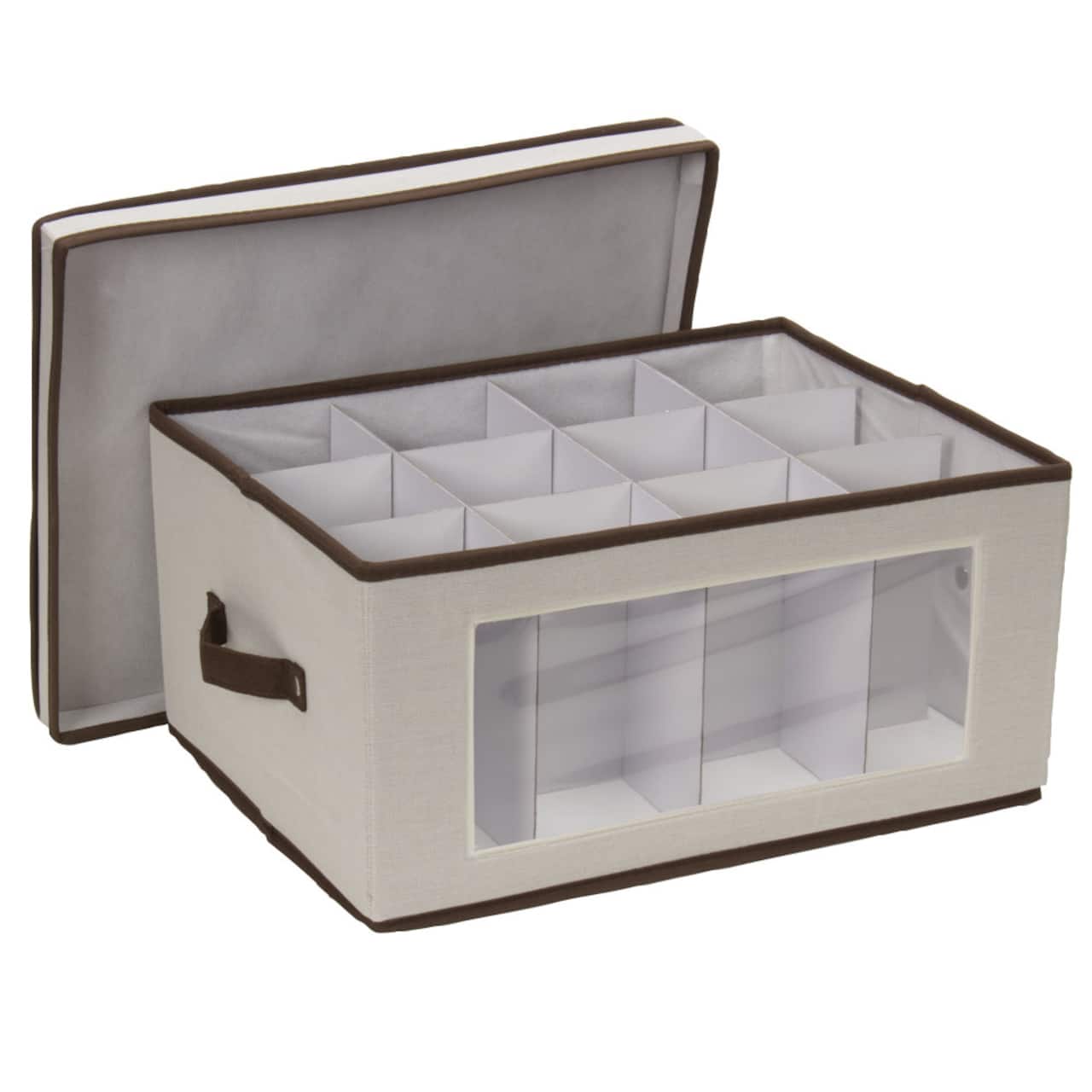Household Essentials Stemware Storage Box